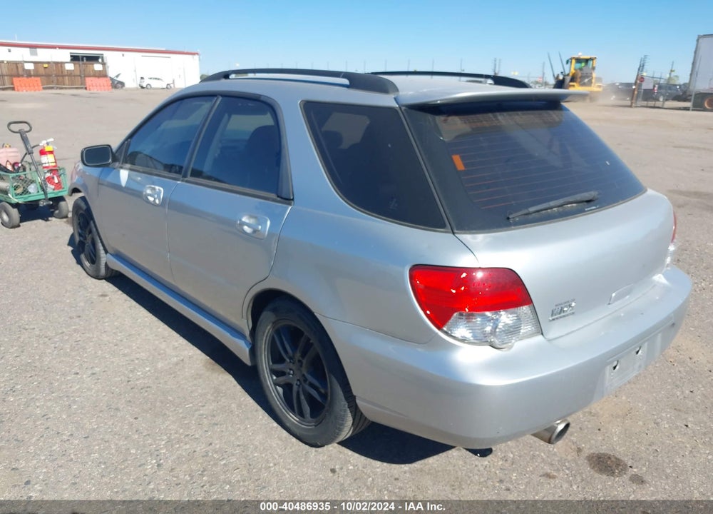 2005 SUBARU IMPREZA WRX VIN: JF1GG29675G806287