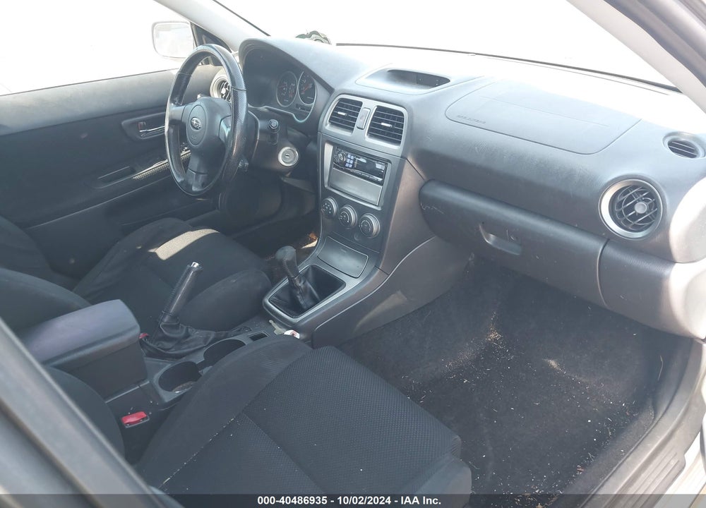 2005 SUBARU IMPREZA WRX VIN: JF1GG29675G806287