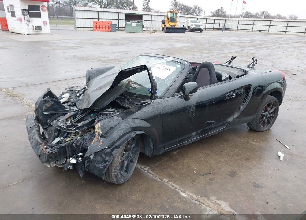 2002 TOYOTA MR2 SPYDER VIN: JTDFR320720045244