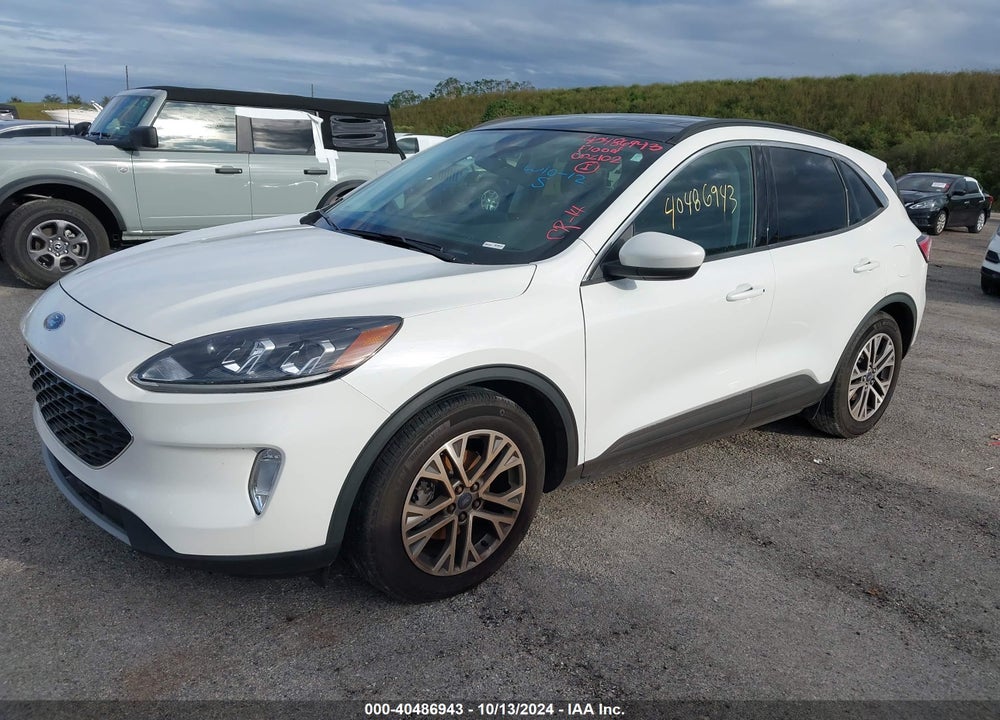 2022 FORD ESCAPE SEL VIN: 1FMCU0H64NUB52613
