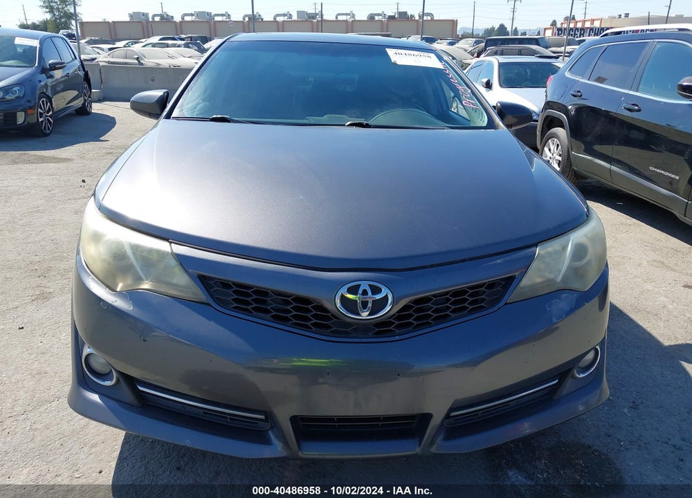 2014 TOYOTA CAMRY SE VIN: 4T1BF1FKXEU800323