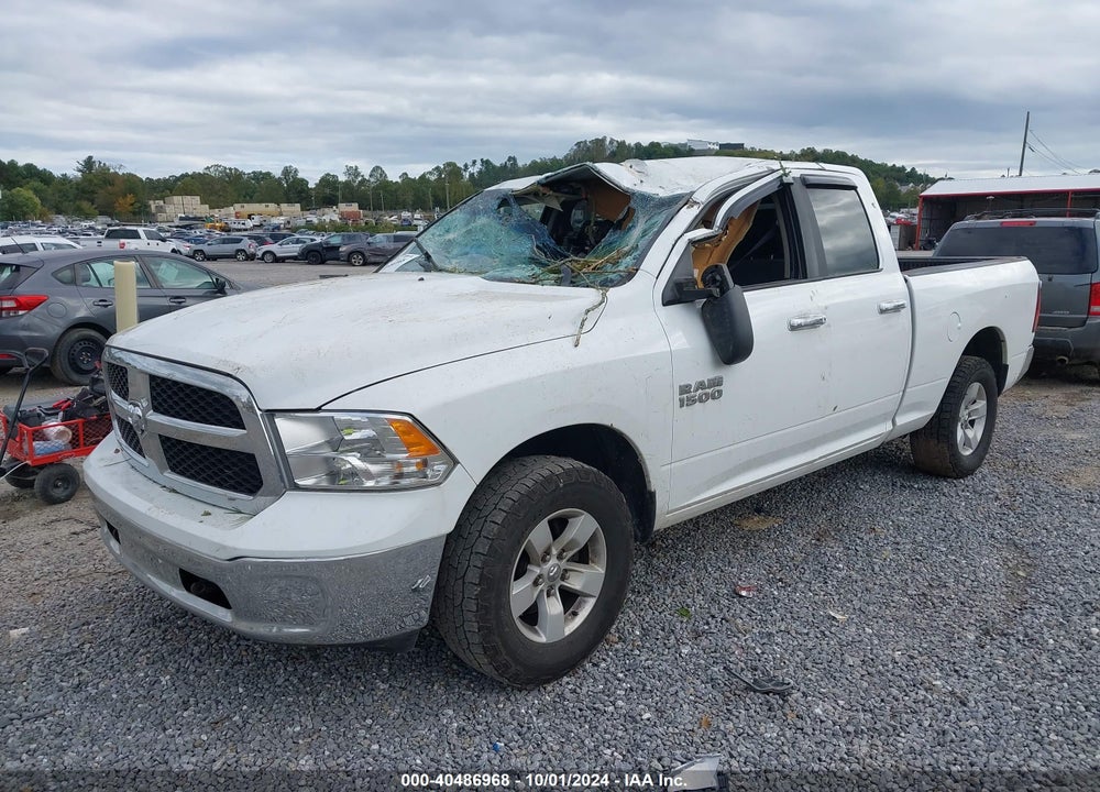 2017 RAM 1500 SLT 4X4 6'4 BOX VIN: 1C6RR7GGXHS807481