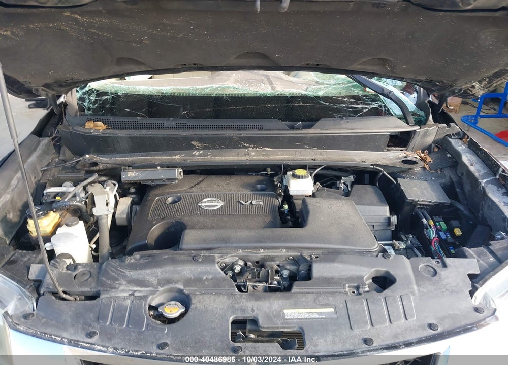 2013 NISSAN PATHFINDER PLATINUM VIN: 5N1AR2MN5DC674477