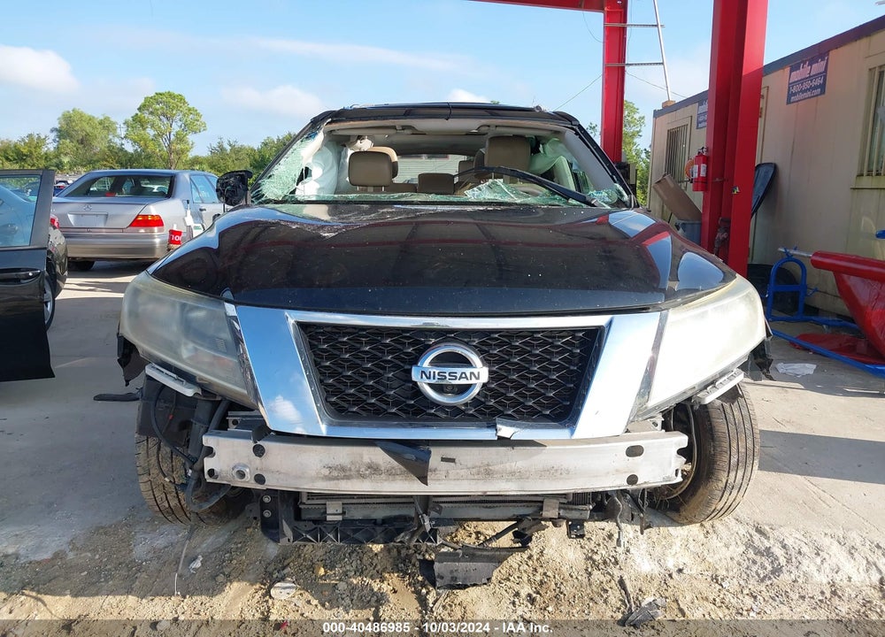 2013 NISSAN PATHFINDER PLATINUM VIN: 5N1AR2MN5DC674477