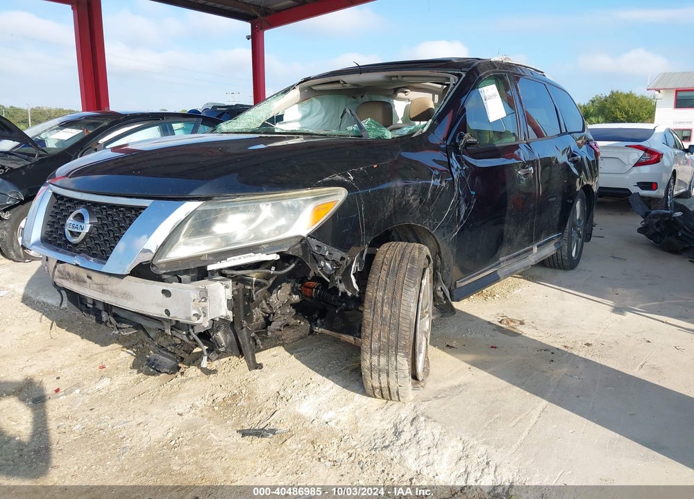2013 NISSAN PATHFINDER PLATINUM VIN: 5N1AR2MN5DC674477