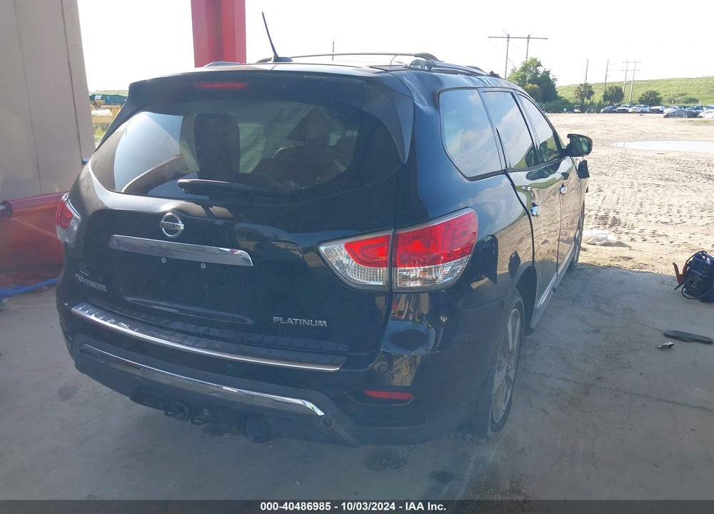2013 NISSAN PATHFINDER PLATINUM VIN: 5N1AR2MN5DC674477