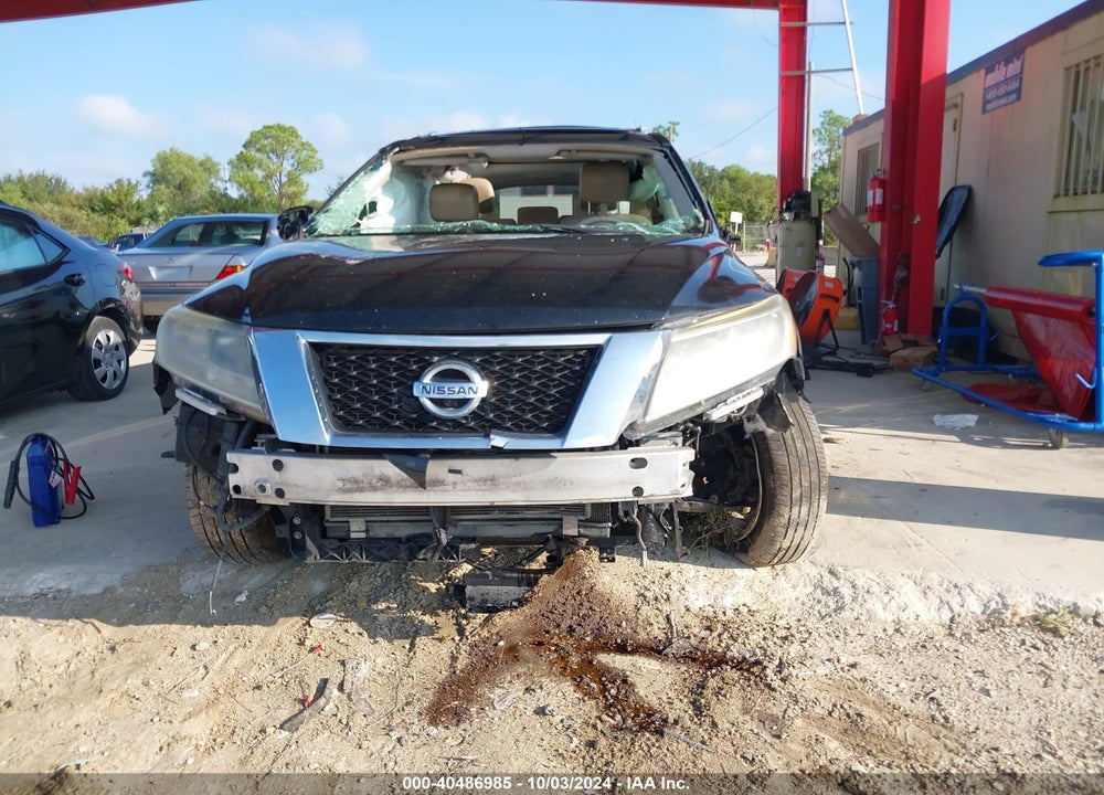 2013 NISSAN PATHFINDER PLATINUM VIN: 5N1AR2MN5DC674477