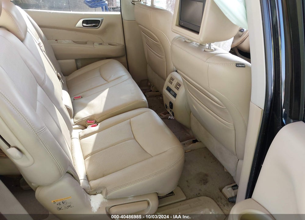 2013 NISSAN PATHFINDER PLATINUM VIN: 5N1AR2MN5DC674477