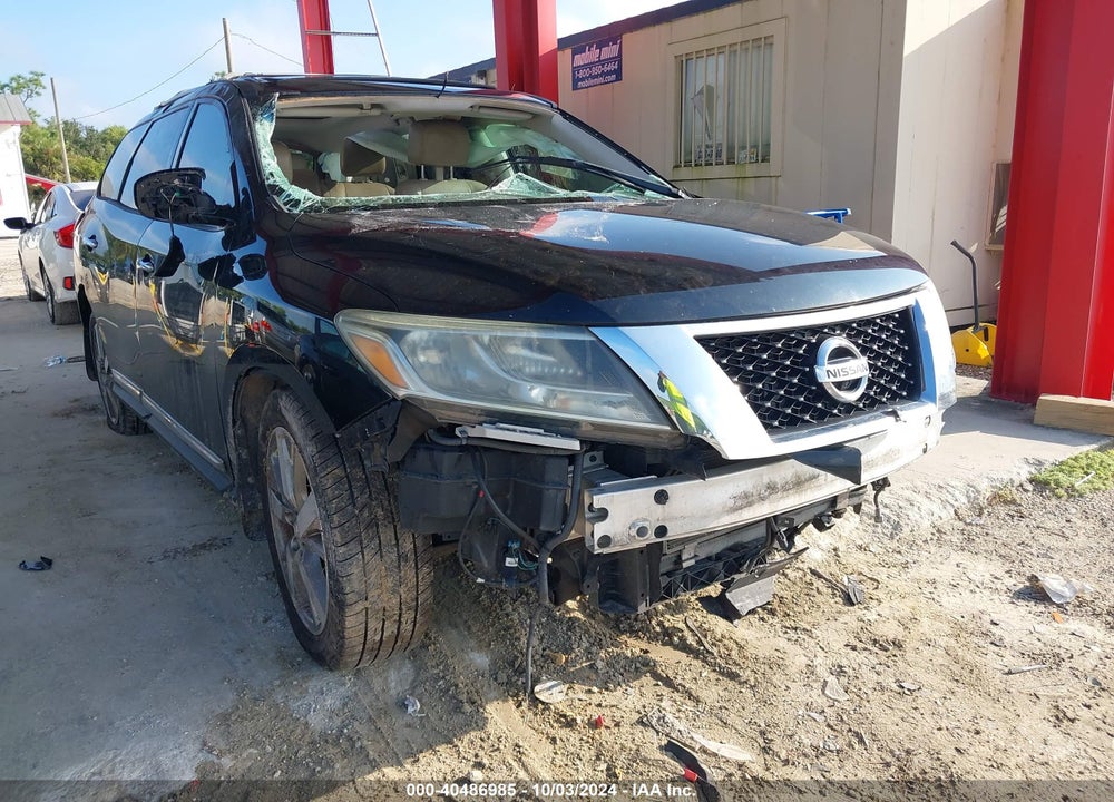 2013 NISSAN PATHFINDER PLATINUM VIN: 5N1AR2MN5DC674477