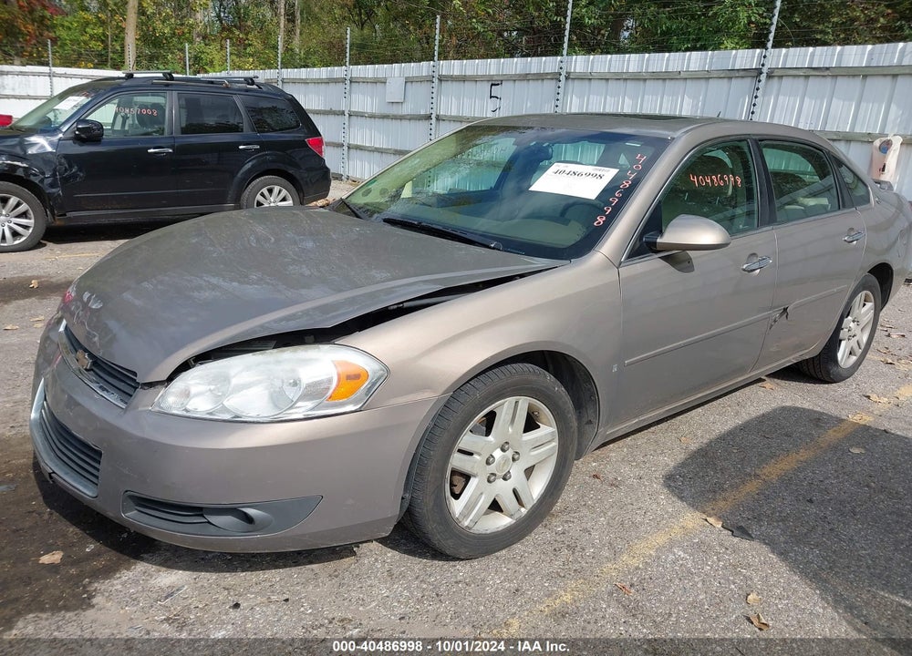 2007 CHEVROLET IMPALA LTZ VIN: 2G1WU58R079143988