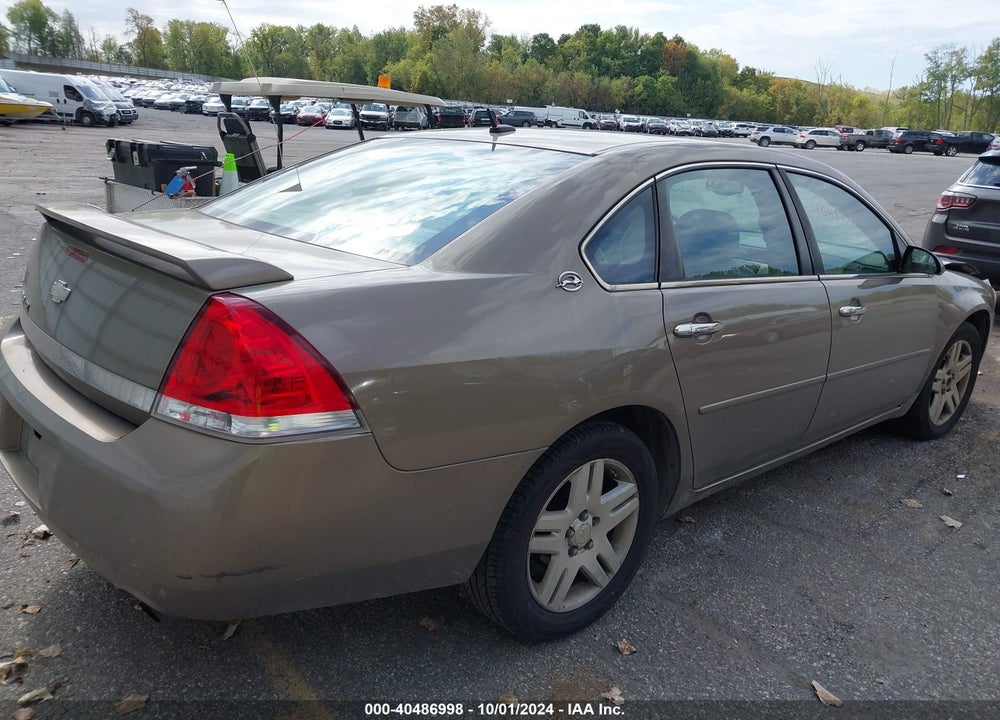 2007 CHEVROLET IMPALA LTZ VIN: 2G1WU58R079143988