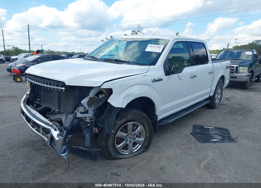 2018 FORD F-150 XLT VIN: 1FTEW1E51JFC31180