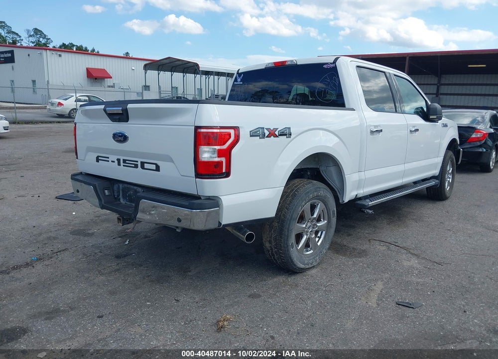 2018 FORD F-150 XLT VIN: 1FTEW1E51JFC31180