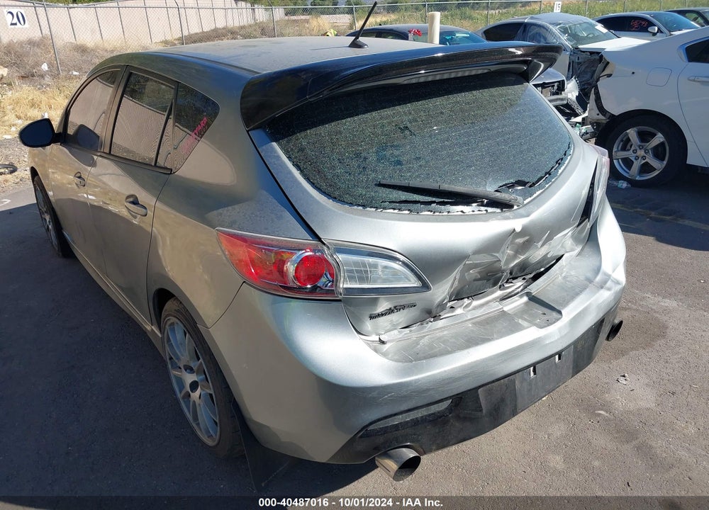 2012 MAZDA SPEED3 TOURING VIN: JM1BL1L41C1506391