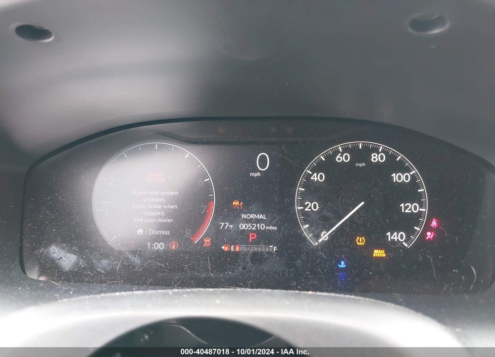 2024 HONDA HR-V 2WD EX-L/2WD EX-L W/O BSI VIN: 3CZRZ1H74RM751241