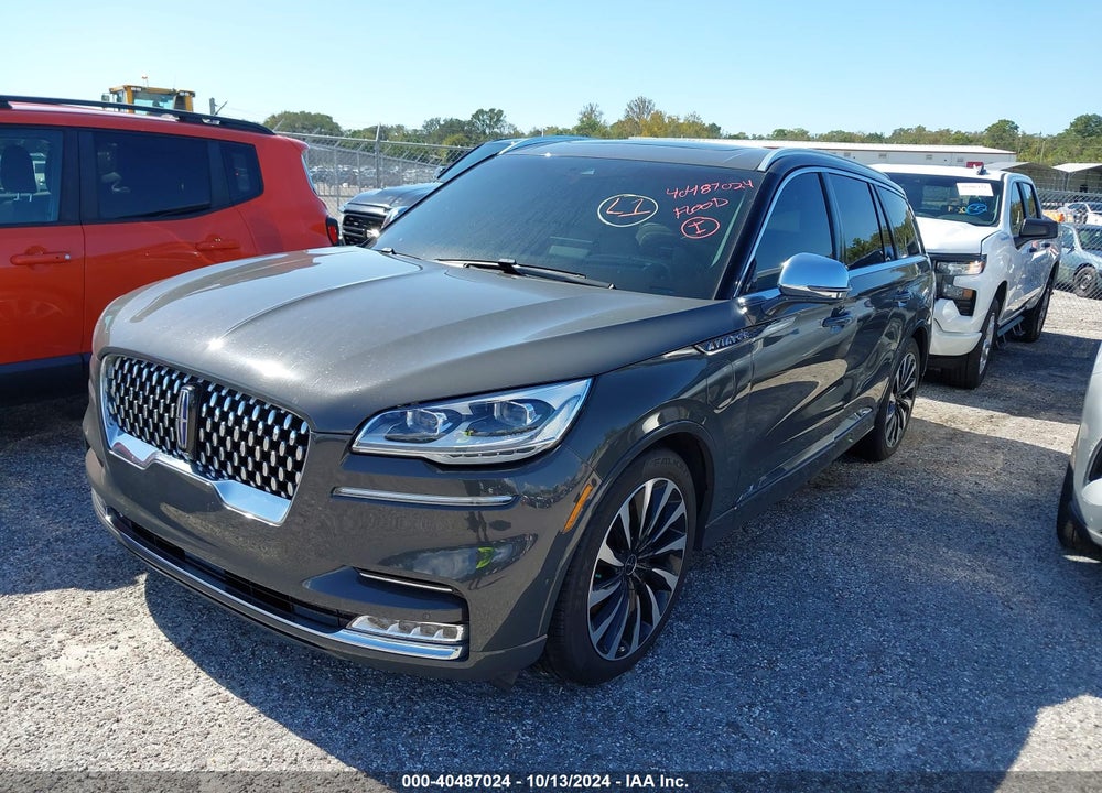 2021 LINCOLN AVIATOR BLACK LABEL GRAND TOURING VIN: 5LMYJ9YY2MNL02275