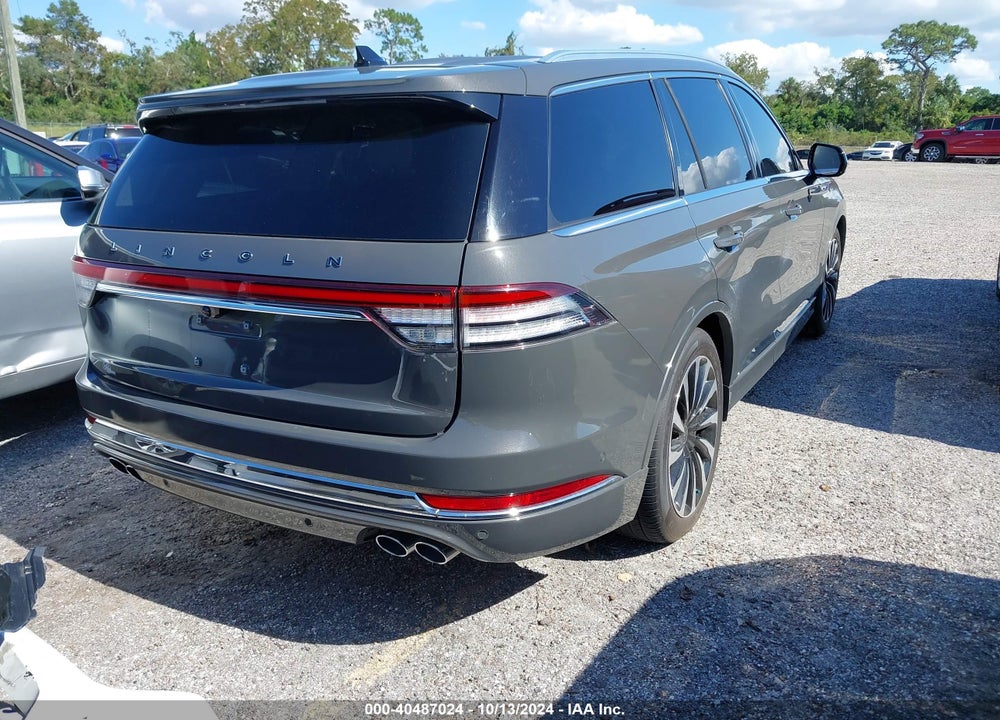 2021 LINCOLN AVIATOR BLACK LABEL GRAND TOURING VIN: 5LMYJ9YY2MNL02275