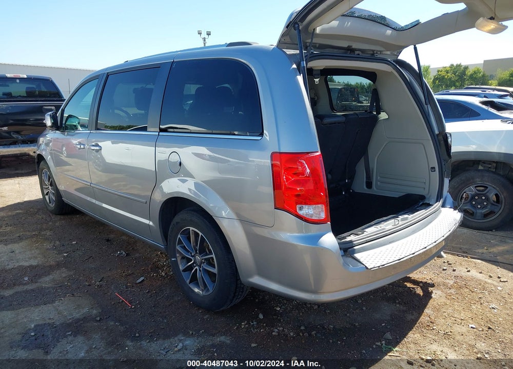 2017 DODGE GRAND CARAVAN SXT VIN: 2C4RDGCG6HR857406