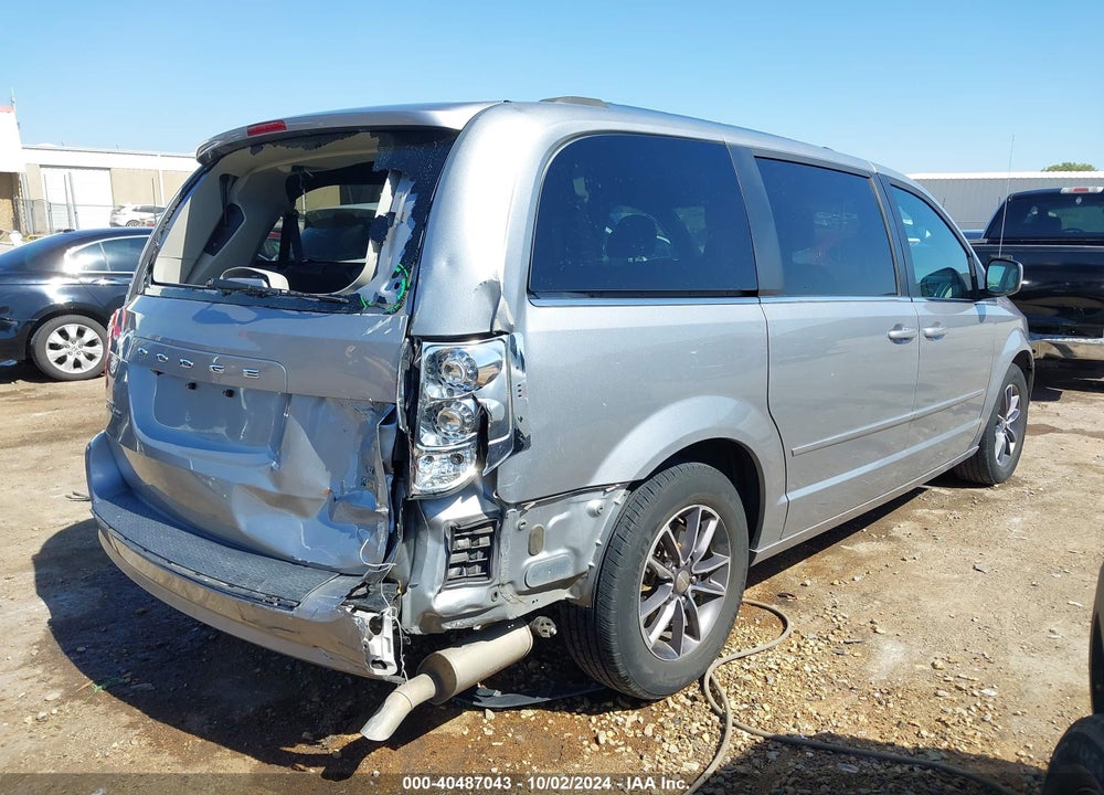 2017 DODGE GRAND CARAVAN SXT VIN: 2C4RDGCG6HR857406