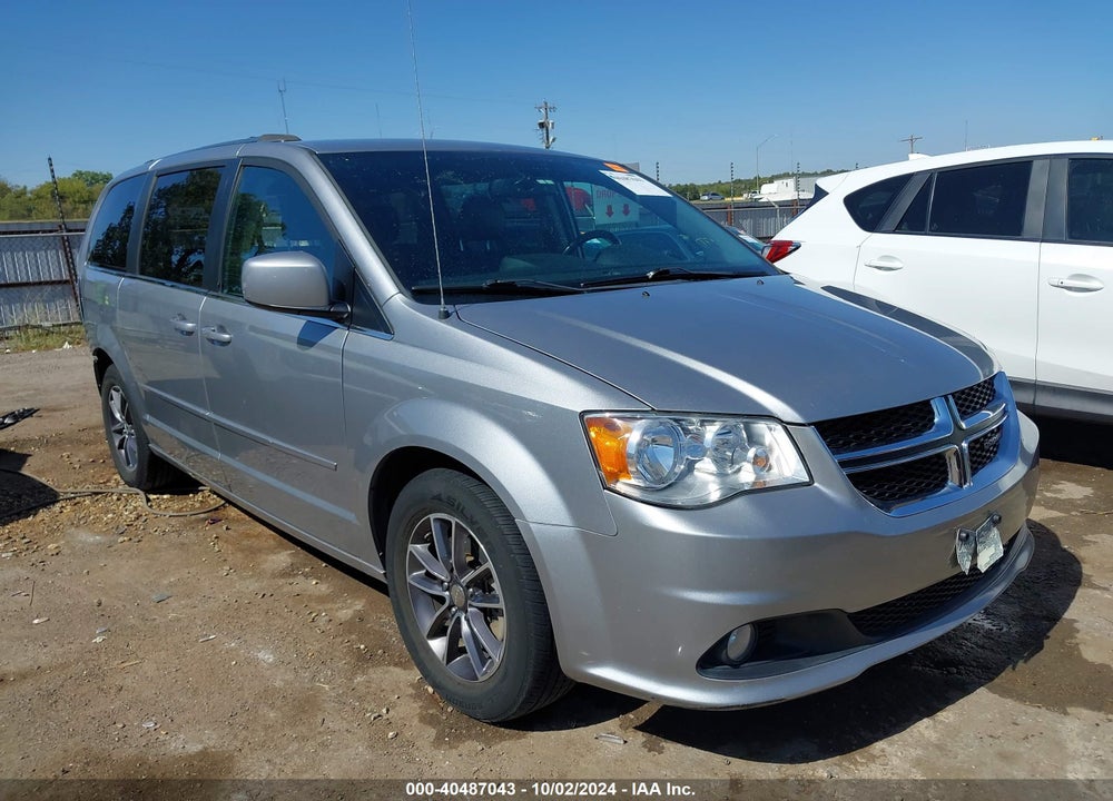 2017 DODGE GRAND CARAVAN SXT VIN: 2C4RDGCG6HR857406