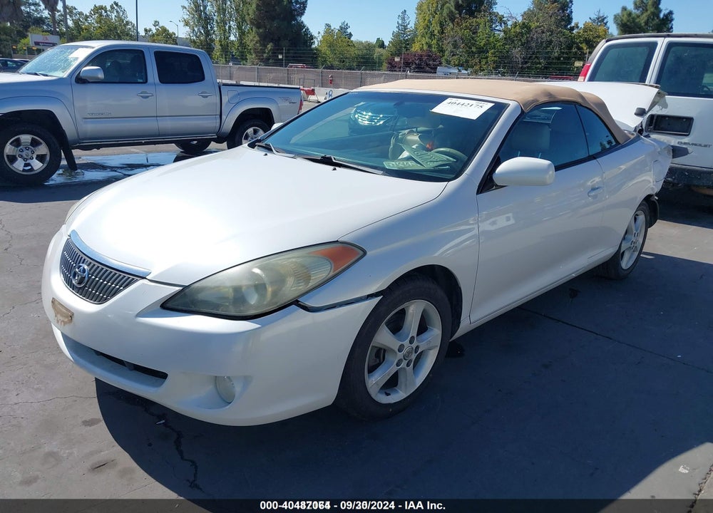 2005 TOYOTA CAMRY SOLARA SLE VIN: 4T1FA38PX5U044609