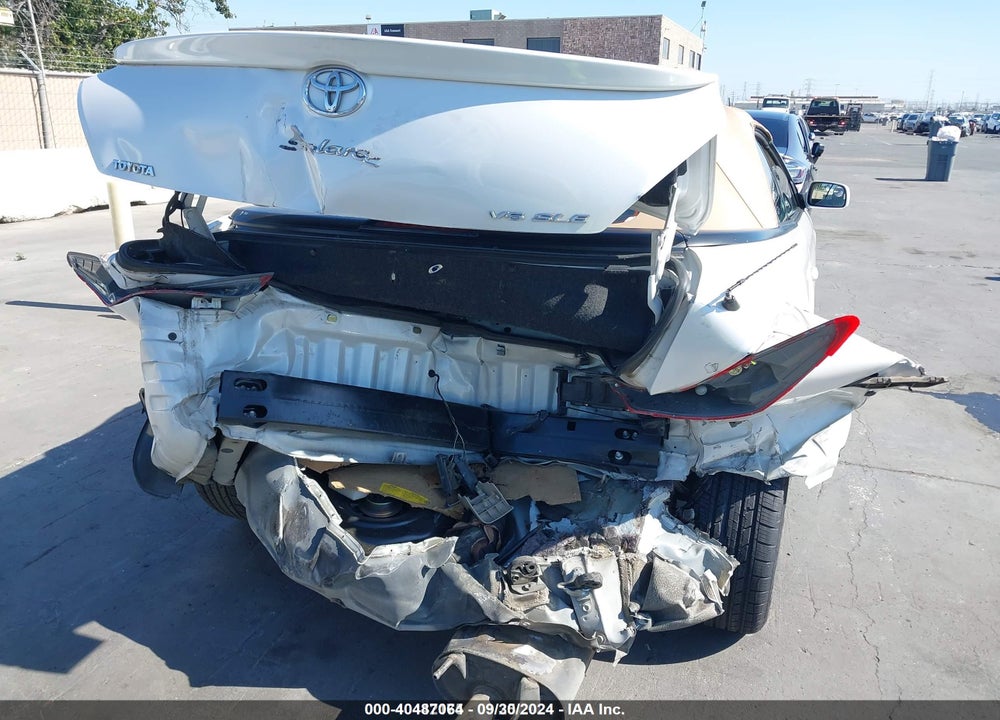 2005 TOYOTA CAMRY SOLARA SLE VIN: 4T1FA38PX5U044609