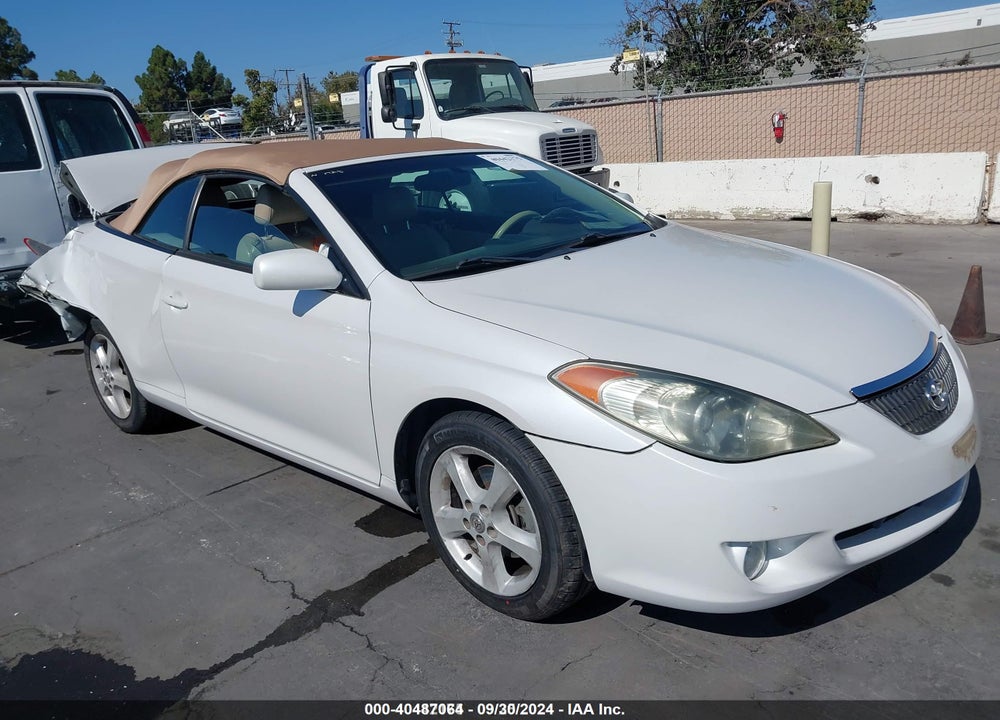 2005 TOYOTA CAMRY SOLARA SLE VIN: 4T1FA38PX5U044609