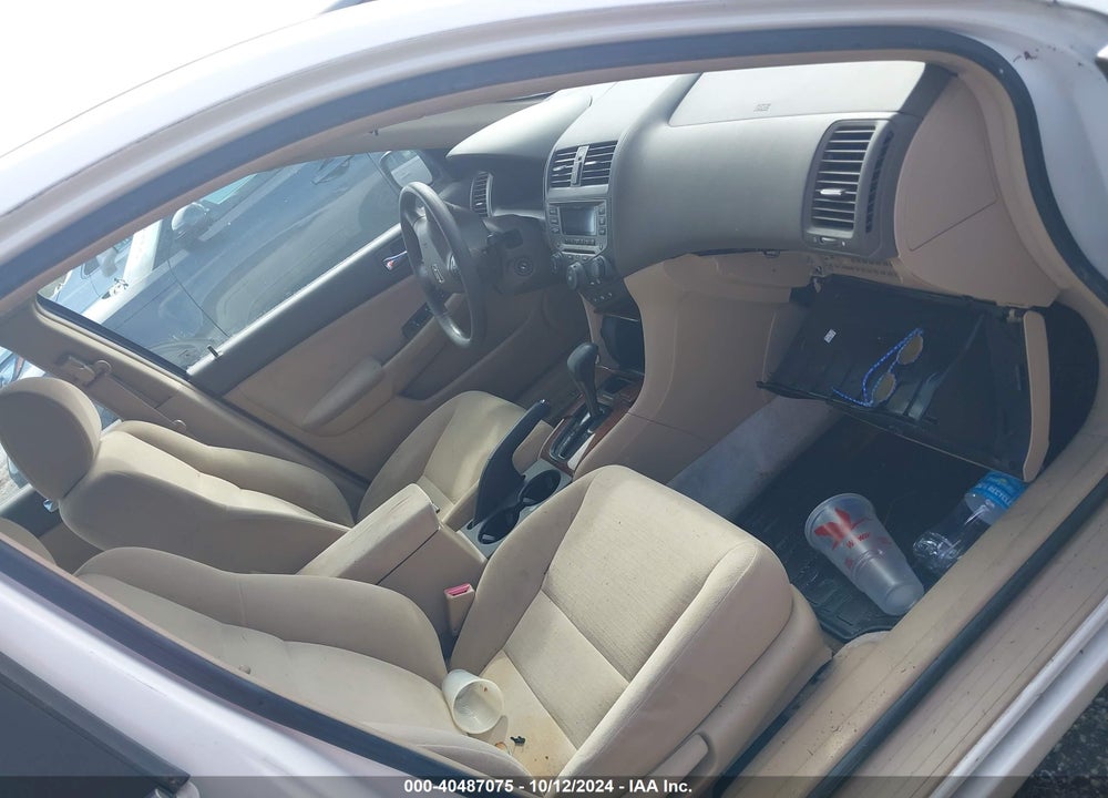2007 HONDA ACCORD 2.4 EX VIN: 1HGCM56767A137677