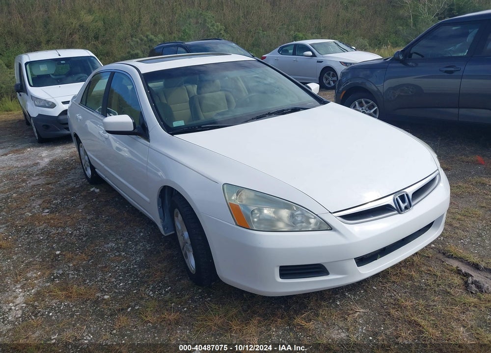2007 HONDA ACCORD 2.4 EX VIN: 1HGCM56767A137677