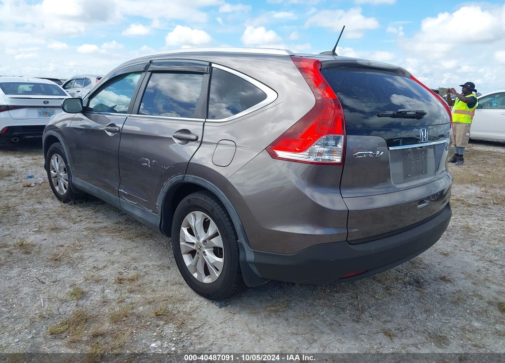 2013 HONDA CR-V EX-L VIN: 5J6RM3H79DL040672
