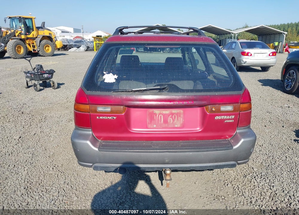 1996 SUBARU LEGACY OUTBACK VIN: 4S3BG4855T6388629