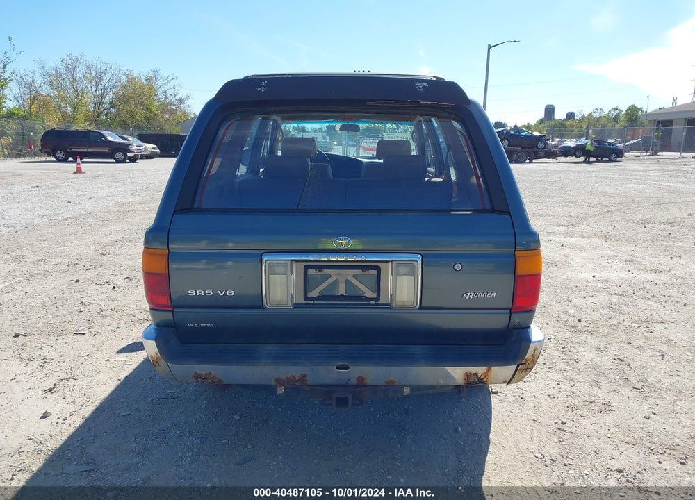1993 TOYOTA 4RUNNER VN39 SR5 VIN: JT3VN39W3P0114623