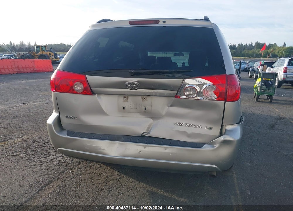 2006 TOYOTA SIENNA LE VIN: 5TDZA23C66S427646