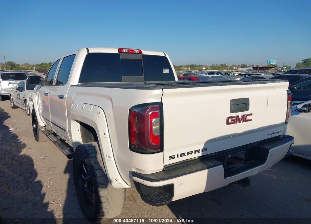 2018 GMC SIERRA 1500 DENALI VIN: 3GTU2PEJ2JG127867