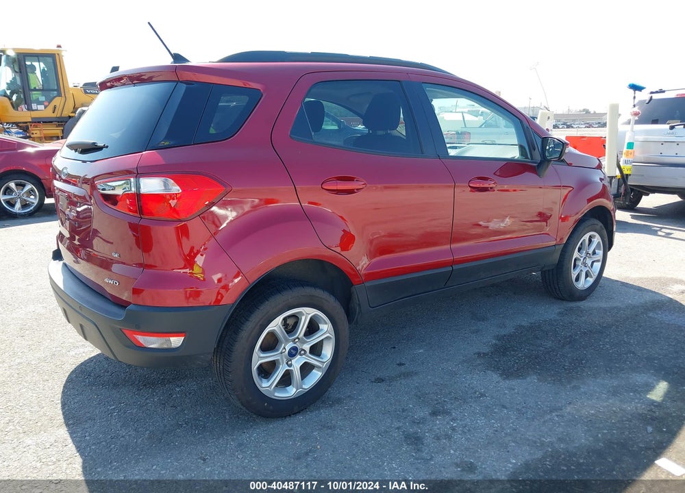 2020 FORD ECOSPORT SE VIN: MAJ6S3GL5LC345121