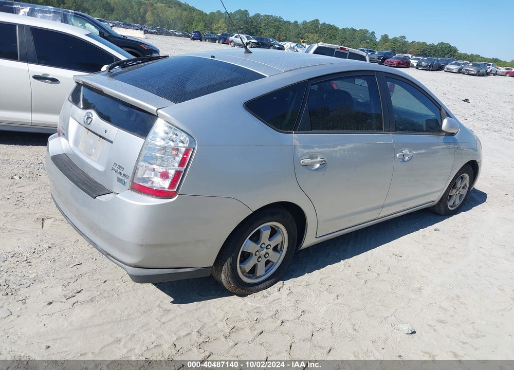 2007 TOYOTA PRIUS BASE (CVT-E) VIN: JTDKB20U277578328