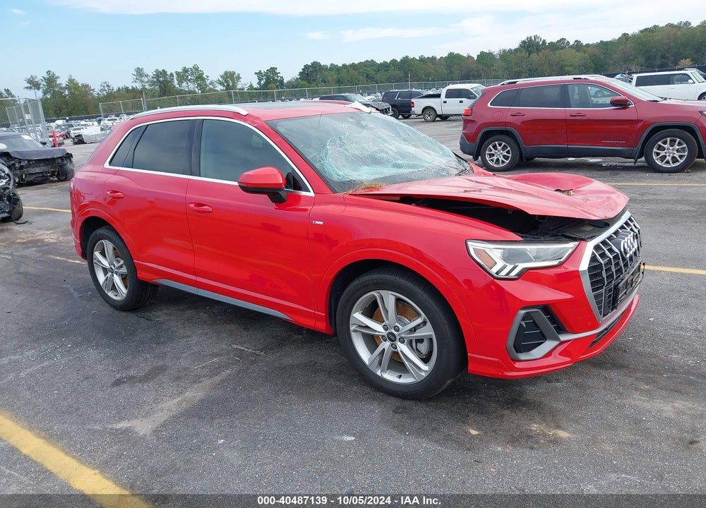 2022 AUDI Q3 PREMIUM PLUS 45 TFSI S LINE QUATTRO TIPTRONIC VIN: WA1EECF3XN1150171