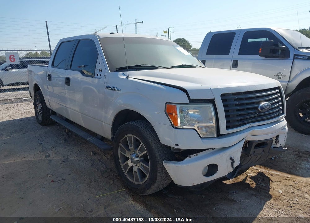 2014 FORD F-150 STX VIN: 1FTFW1CF0EKE06211