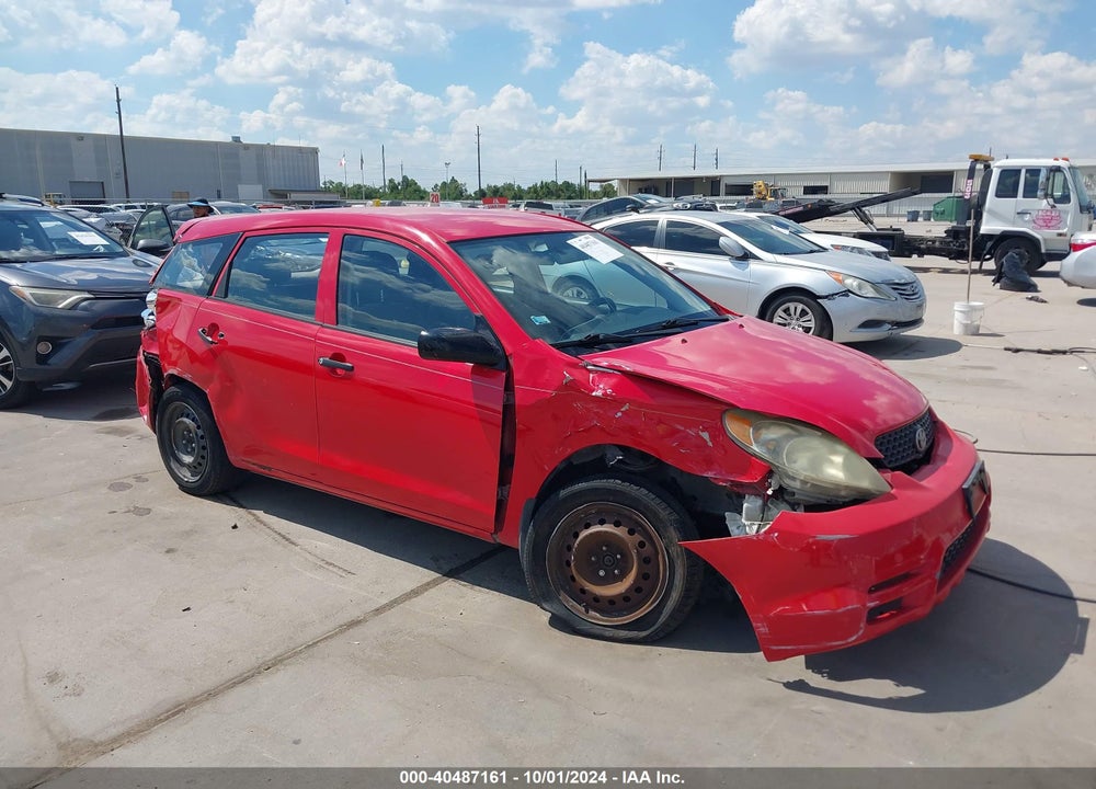 2003 TOYOTA MATRIX STANDARD VIN: 2T1KR32E93C098612