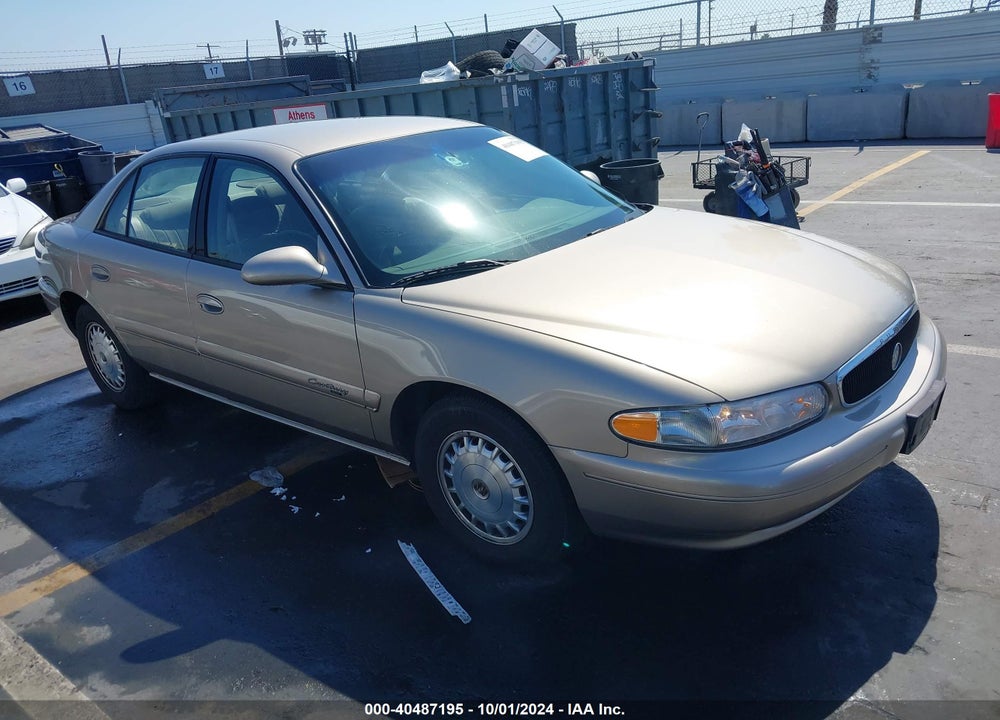 2000 BUICK CENTURY CUSTOM VIN: 2G4WS52J2Y1341550