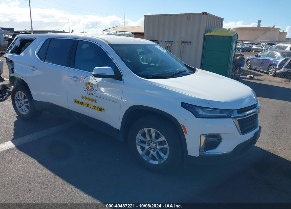 2022 CHEVROLET TRAVERSE FWD 1FL VIN: 1GNERLKW6NJ174243