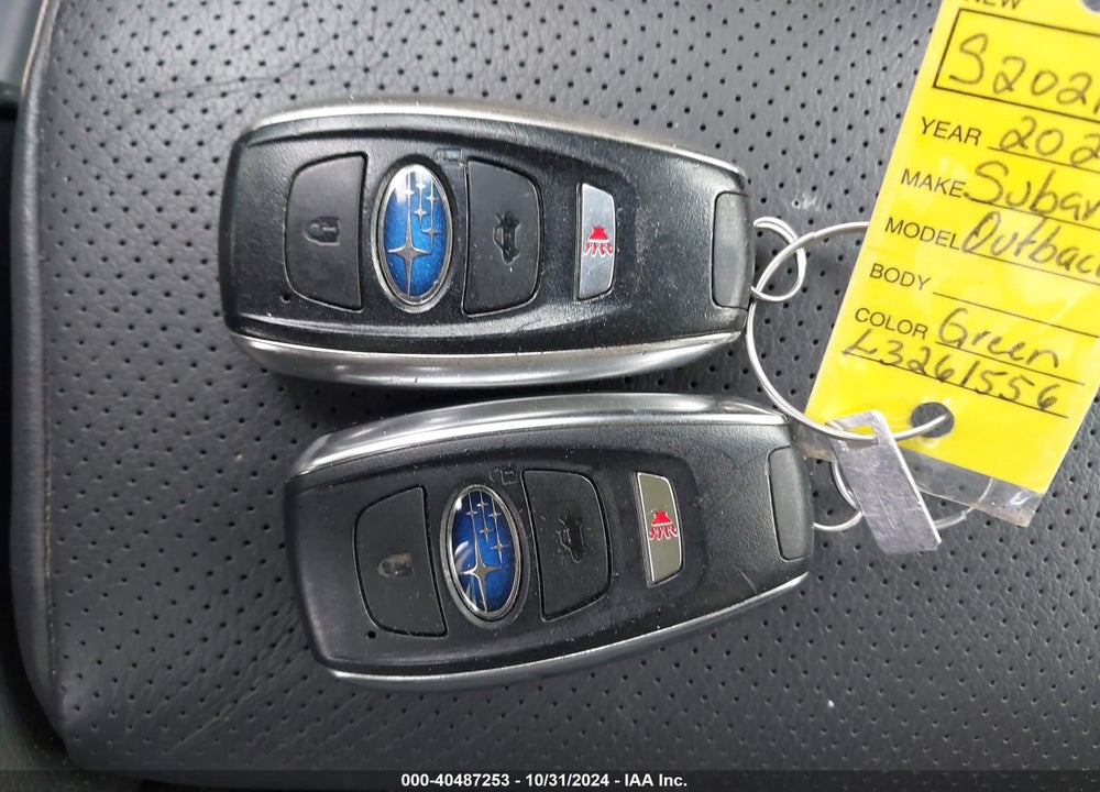 2020 SUBARU OUTBACK LIMITED VIN: 4S4BTANC2L3261556