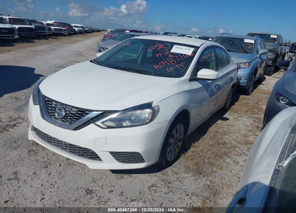 2017 NISSAN SENTRA S VIN: 3N1AB7AP5HY304223