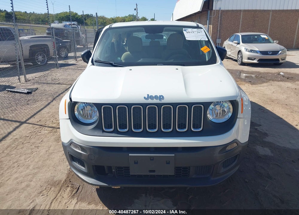 2018 JEEP RENEGADE SPORT 4X4 VIN: ZACCJBAB5JPH90686