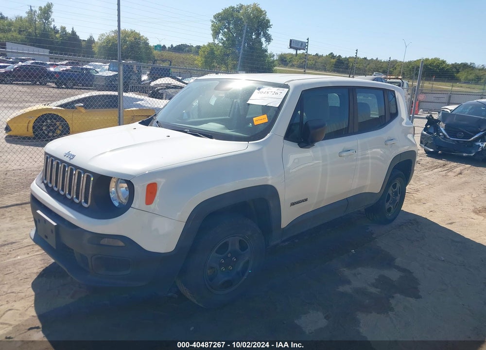 2018 JEEP RENEGADE SPORT 4X4 VIN: ZACCJBAB5JPH90686