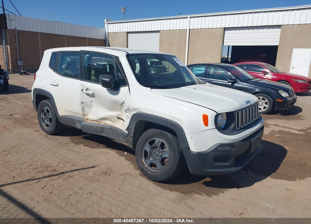2018 JEEP RENEGADE SPORT 4X4 VIN: ZACCJBAB5JPH90686