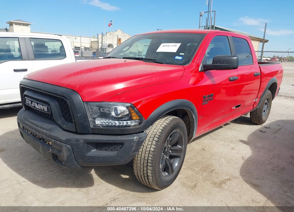 2024 RAM 1500 CLASSIC WARLOCK 4X2 5'7 BOX VIN: 1C6RR6LG4RS142756