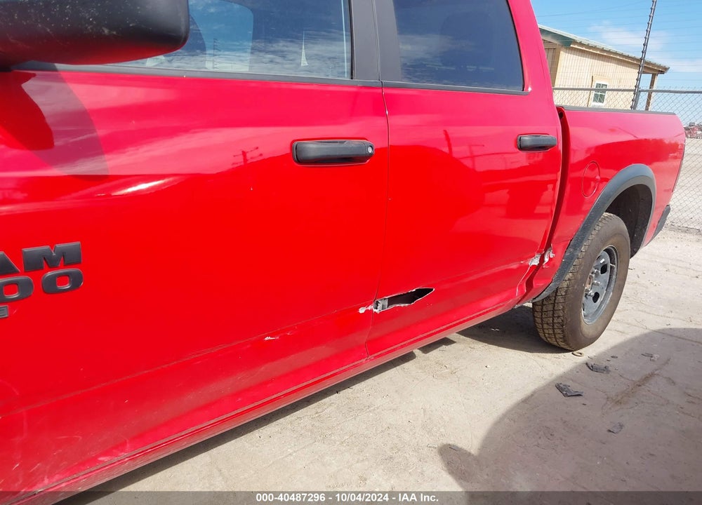 2024 RAM 1500 CLASSIC WARLOCK 4X2 5'7 BOX VIN: 1C6RR6LG4RS142756