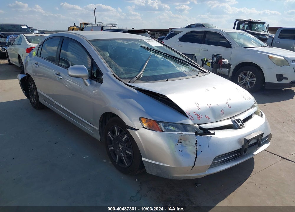 2006 HONDA CIVIC LX VIN: 1HGFA16546L024097