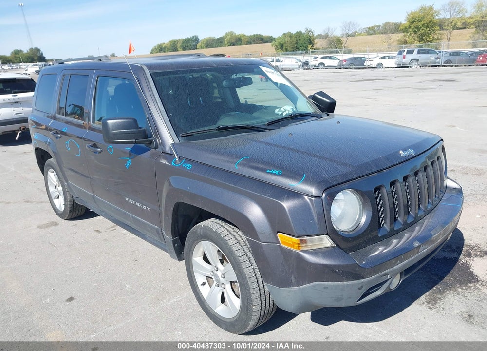 2014 JEEP PATRIOT LATITUDE VIN: 1C4NJRFB5ED784871